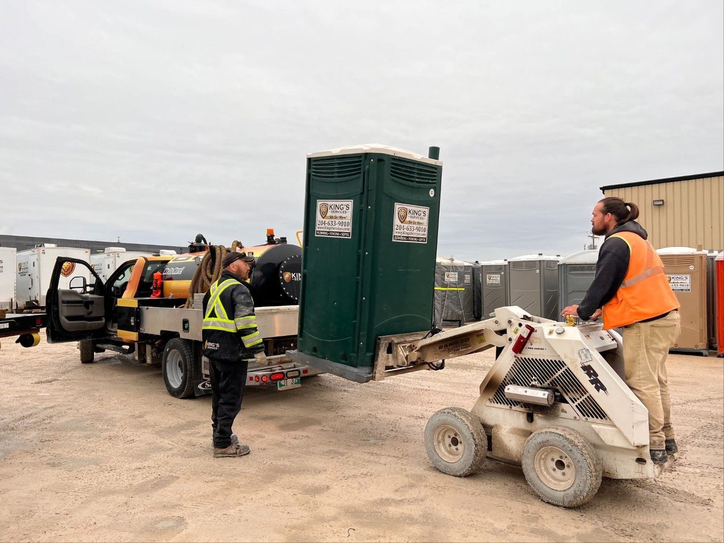 kings wedding portable toilets